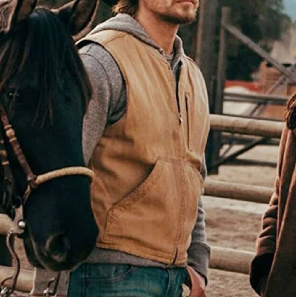 Wrangler Tan Vest